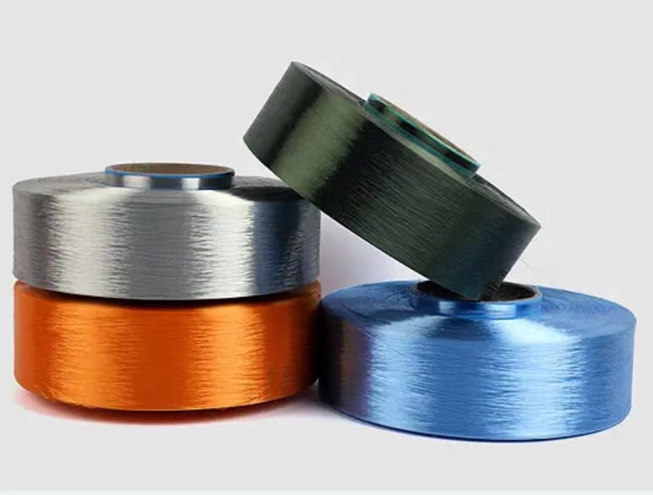 HANYUN 100% polyester 300D FDY kleurrijk filamentgaren voor niet-geweven stof