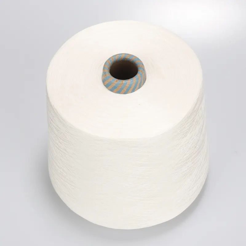 32S 80% polyester 20% bamboe compact siro spinnend gemengd garen voor handdoek
