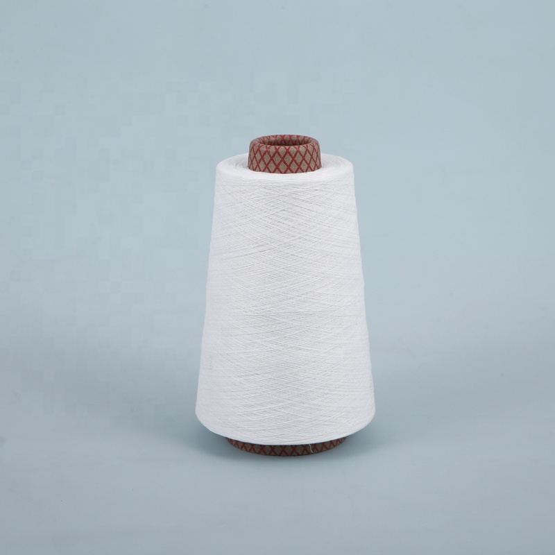 100% polyester ringgesponnen polygebreid katoenen garen voor breimachine 21S