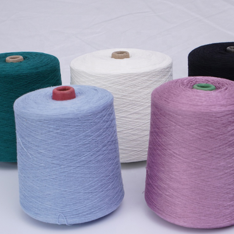 28NM/2 50 Recycle polyester 50 acryl gemengd garen Ringgesponnen fabrieksgroothandel